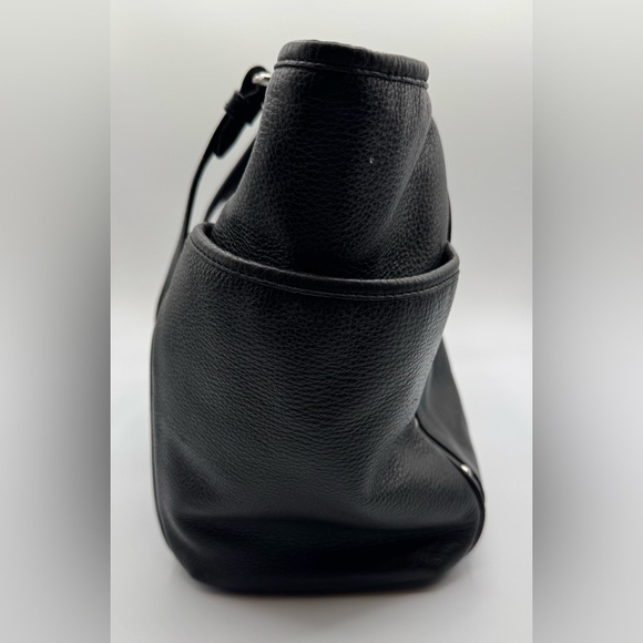 Coach Black Park Leather Carrie Tote | Good Used Condition - Picture 13 of 17